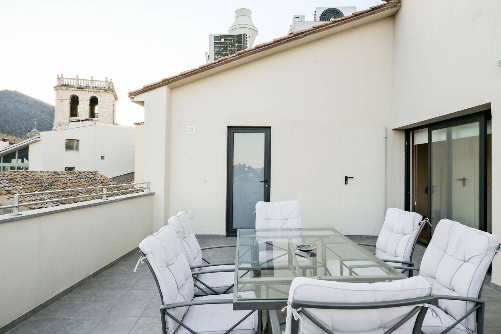 Can Cintet 3 Apartamento Con Terraza En Besalu Exterior photo