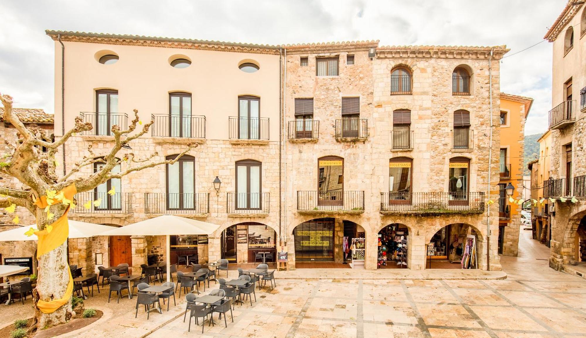 Can Cintet 3 Apartamento Con Terraza En Besalu Exterior photo